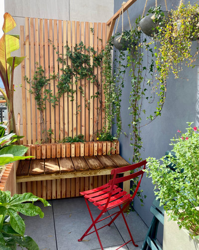 Tropisch Balkon by koara  -  Paysagistes et Jardiniers