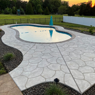 Swimming Pool Build in Leonardtown, MD - JG - Wise Pool & Spa