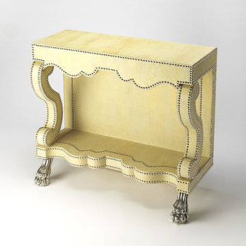 Butler Bonino Cosmopolitan Leather Console Table