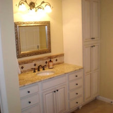 Bathroom linen closet