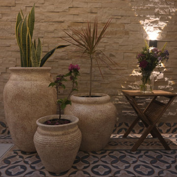 Residential Outdoor Seating and Landscaping