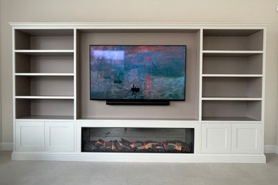 This is an example of a medium sized classic games room in London.