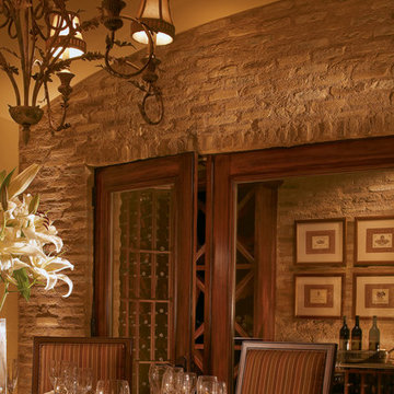 Brick Dining Room