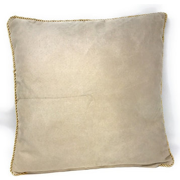 Tache Cupid's Horn Elegant Little Girl Angel Throw Pillow Cushion Cover, 2 Piece