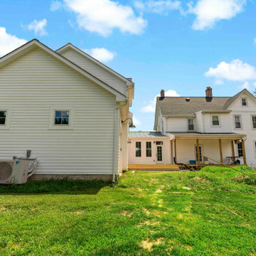Historic Fairfax Farmhouse Receives Hearth Room and Garage/In-Law Addition