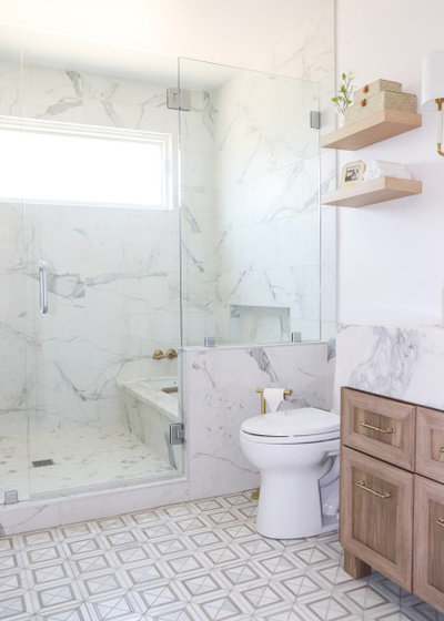 Bathroom of the Week: Light and Airy Look With a Wet Room