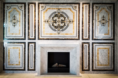 Custom Fireplace Mosaics