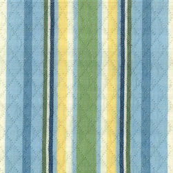 ROTH & TOMPKINS TEXTILES - Promenade Fabric, Sky, 54''x36'' - Upholstery Fabric