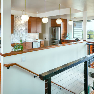 Mahogany Mid-Century Modern