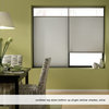 Custom Top Down Bottom Up Cordless Cell Shades, 69"x60", White