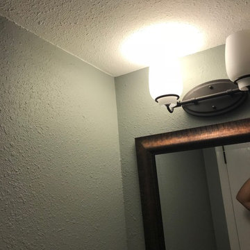 Powder room remodel