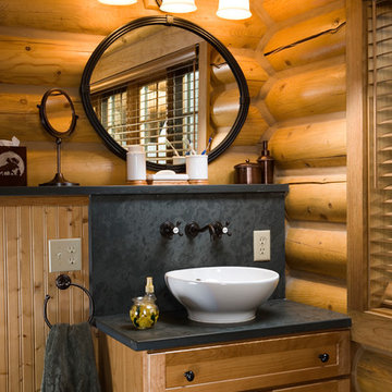 Rocky Mountain Log Homes- Manchester Floor Plan