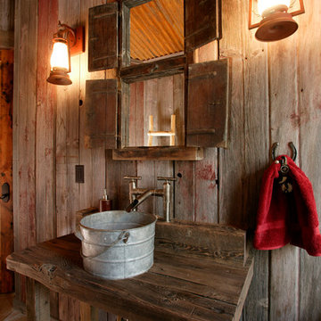 Rustic Powder Room