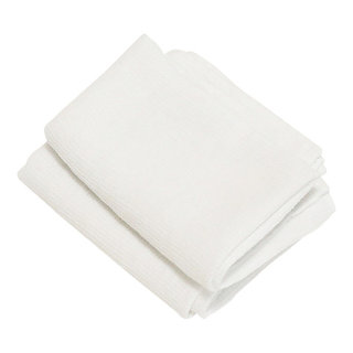  LinenMe Washed Waffle Linen Hand Towels, 20 in x 28 in