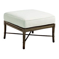 30 Inch Wide Footstools Ottomans Houzz Jane Modern French Metal White Outdoor Ottoman 30 Footstools And Ottomans