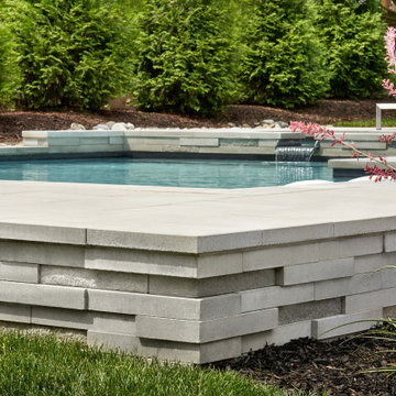 Backyard Poolside Patio