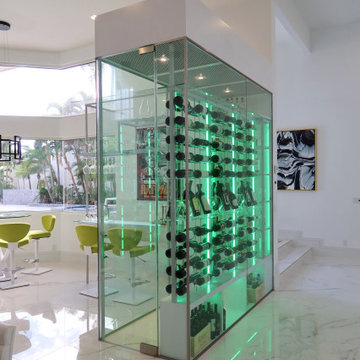 Glass Spirits Shelving Display - Palm Beach Gardens, FL
