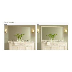Frame your mirrors! - Bathroom Mirrors
