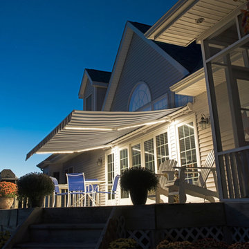 Retractable Fabric Awnings
