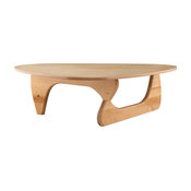 Modern Contemporary Urban Design Living Lounge Coffee Table, Brown Natural, Wood