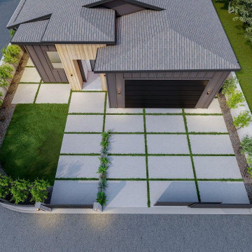 complete back yard renovation