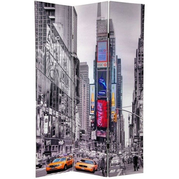 6' Tall Double Sided New York Taxi Room Divider