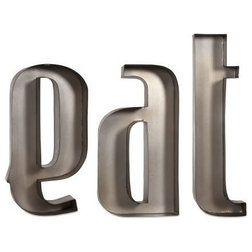 Contemporary Wall Letters by GwG Outlet