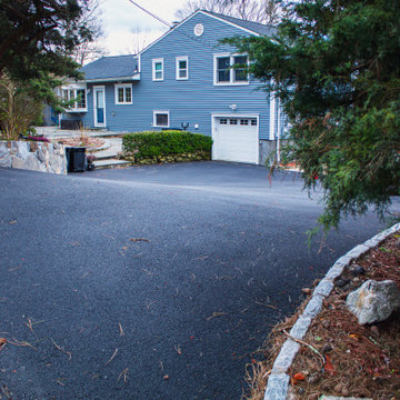 Stone Steps, Retaining Wall & Driveway Paving