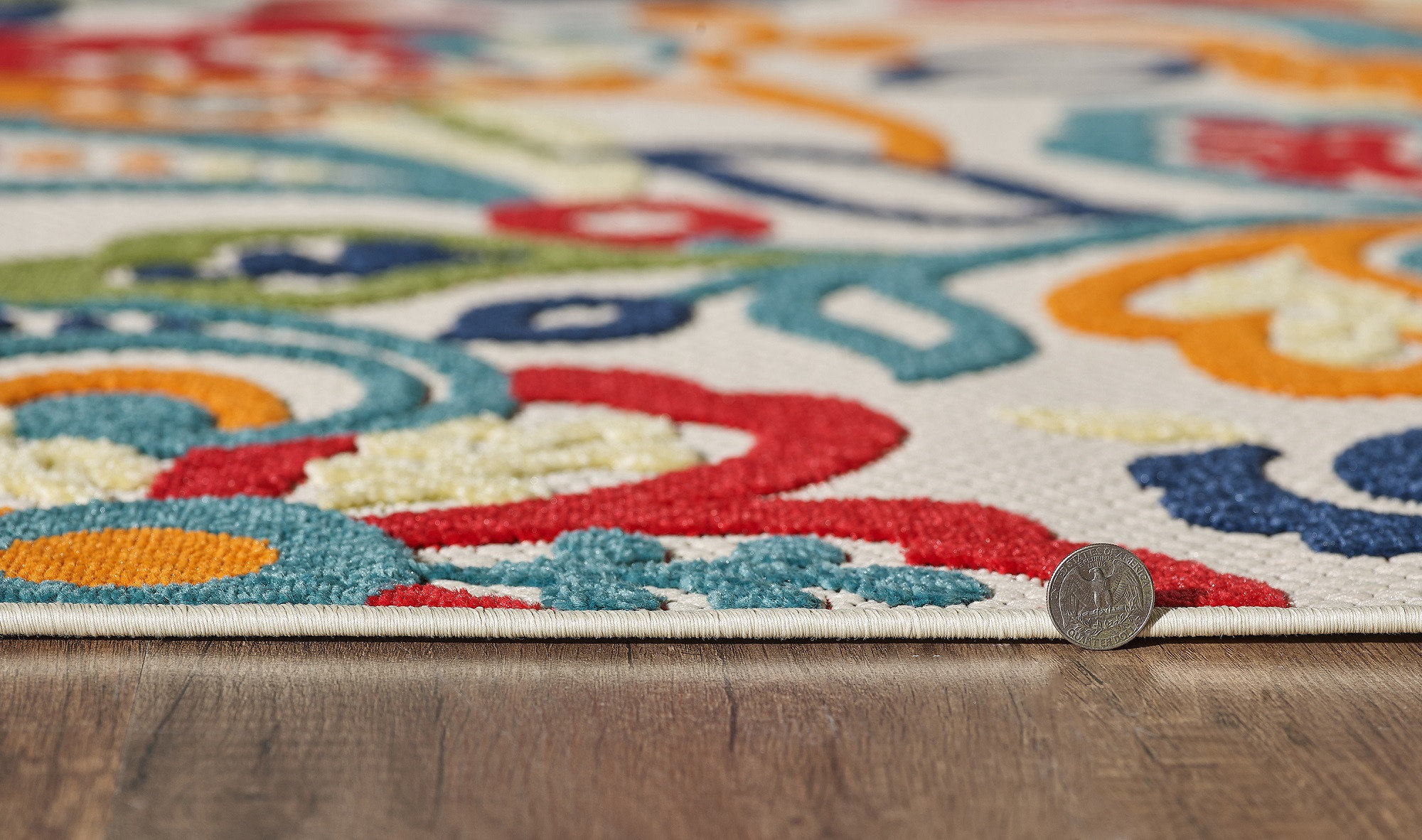 Calla Rugs Calla Leila Indoor/Outdoor Area Rug, 2'2 X 4' - Contemporary - Outdoor ...