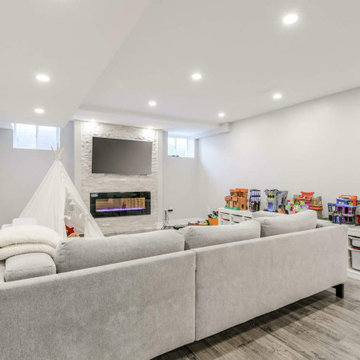 Open Space Basement Remodels