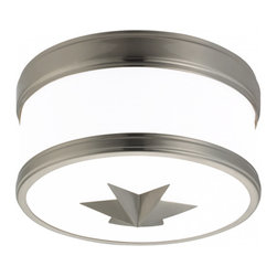 Classy Hudson Valley Seneca 1 Light Flush Mount - Lighting