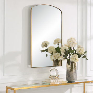 Tordera Brass Arch Mirror