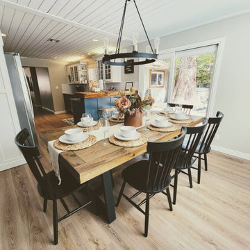 Rustic Cabin Kitchen Transformation