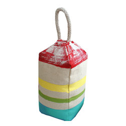 Mayenne Maison - Mayenne Maison Fabric Buoy Door Stopper (Heavy Duty 8 Lbs) - Door Stops