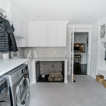 Wauwatosa Laundry Redesign: Multi-Functional Mudroom Makeover