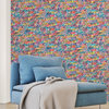 Indio Multicolor Love Scribble Wallpaper, Bolt