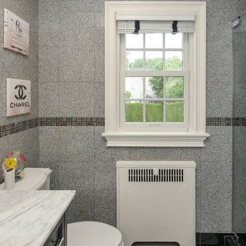 New Window in Pretty Bathroom - Renewal by Andersen Westchester, Putnam & Fairfi