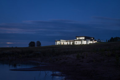 Minimalist exterior home photo in Other
