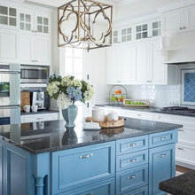 Colored Kitchen Cabinets