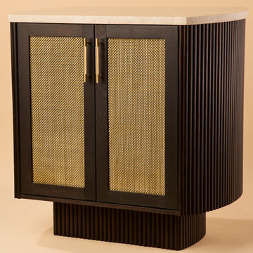 Interior Design Trends: Wire Mesh for Cabinetry