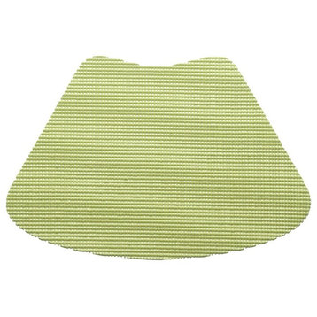 Kraftware Fishnet Mist Green Wedge Placemats, Set of 12