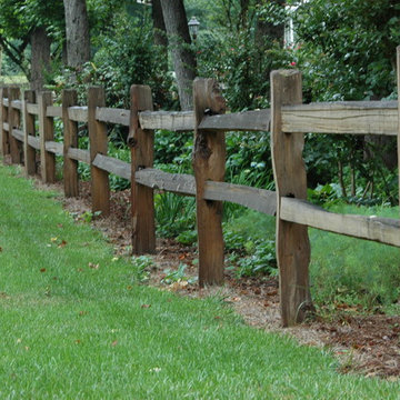 Western Red Cedar Split Rail