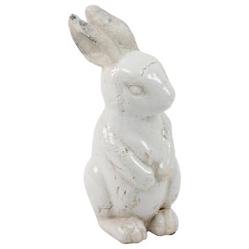 Ceramic Rabbit Sculpture, Large