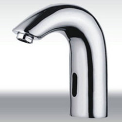 Contemporary Cold Water Automatic Touchless Sensor Sink Faucet - T0114 - Bathroom Sink Faucets