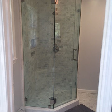 Project Marble for a Stand Up Shower