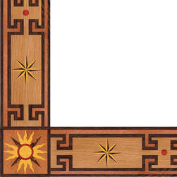 Oshkosh Designs Del Sol Inlay Border and Corner - Hardwood Flooring