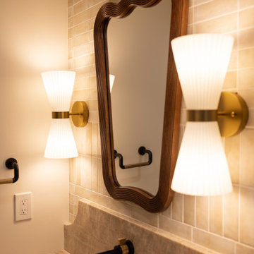 Luxury Basement Remodel with Custom Bar, Wine Display & Wellness Retreat