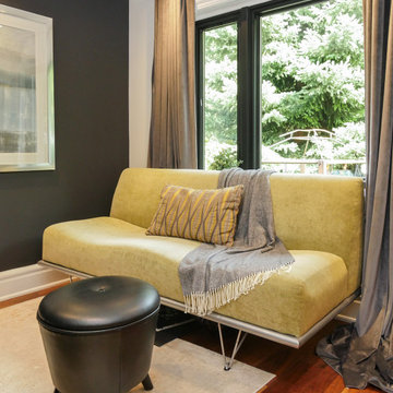 New Black Window Combination in Sensational Sitting Room - Renewal by Andersen O