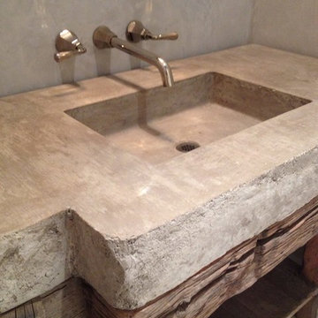Concrete counter tops