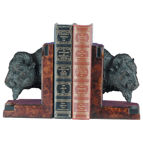 Buffalo Bookends